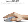 Subblim Comfort Ergo Dual Ratón Ergonómico Inalámbrico Blanco